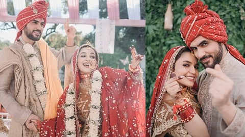 Chitrashi Rawat with Dhruvaditya Bhagwanani