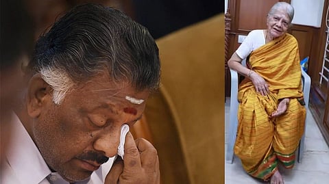 OPS; OPS mother Palaniammal Nachiyar