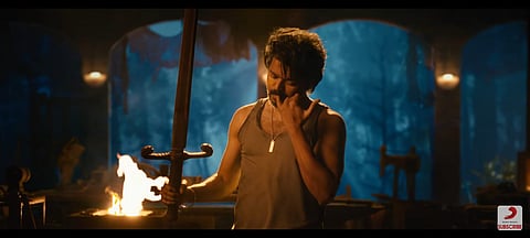 Screengrab from the promo