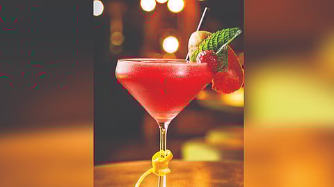 Strawberry shortcake Daiquiri