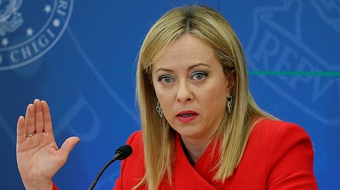 Italian Prime Minister Giorgia Meloni
