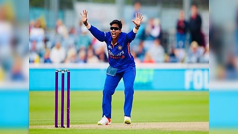 Indian all-rounder Deepti Sharma