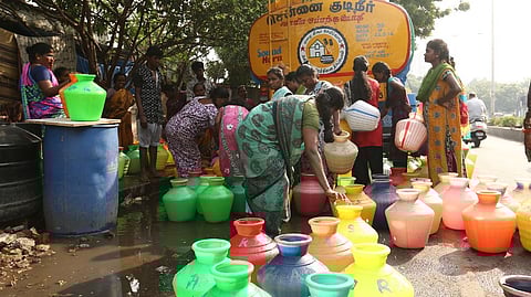 With metrowater projects under way, public told to store water