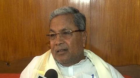 Congress leader Siddaramaiah