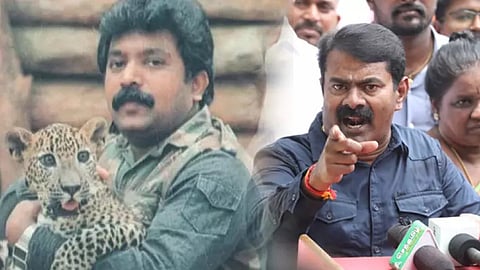 Naam Tamilar Katchi leader Seeman