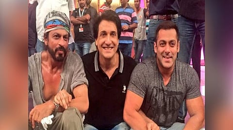 SRK, Salman with Shiamak Davar