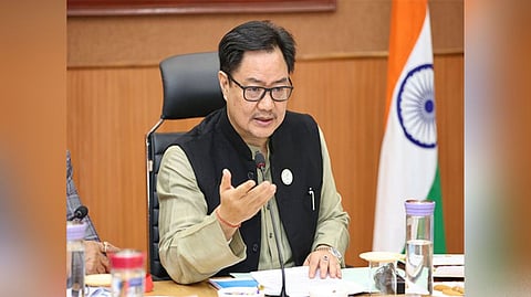 Union Law Minister Kiren Rijiju
