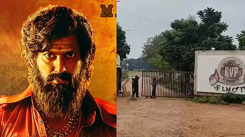 Actor Vishal; EVP Film City