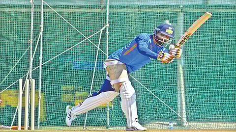 Comeback man Jadeja grinds it out at nets
