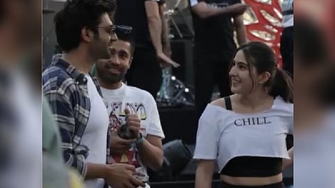 Sara Ali Khan and Kartik Aaryan