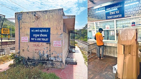 Poor upkeep is evident in every corner of the station