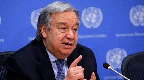 UN Secretary-General Antonio Guterres
