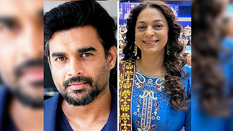 Juhi Chawla and R Madhavan