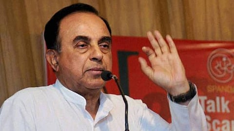BJP leader and former minister Subramanian Swamy