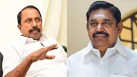 TVK leader KA Sengottaiyan,AIADMK general secretary Edappadi K Palaniswami