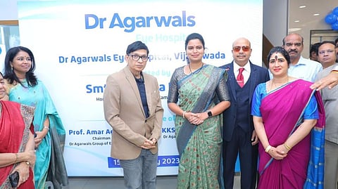 On Wednesday, it inaugurated its first super specialty eye hospital at Vijayawada