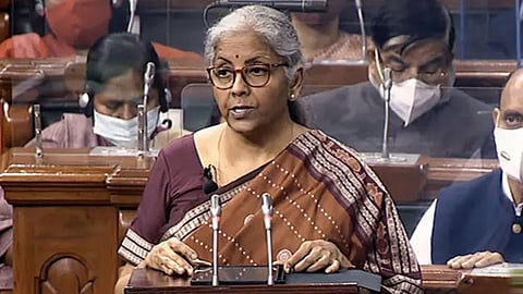 Finance Minister Nirmala Sitharaman