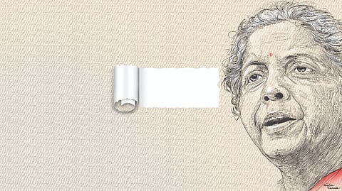 Finance Minister Nirmala Sitharaman