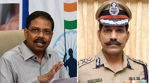 Satyabrata Sahoo; DGP Sylendra Babu