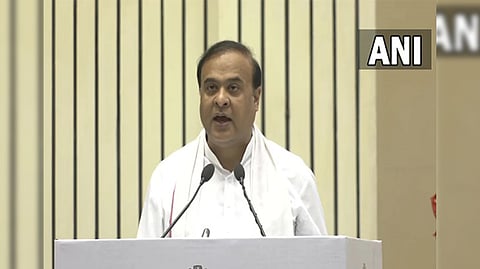Assam Chief Minster Himanta Biswa Sarma