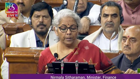Finance Minister Nirmala Sitharaman