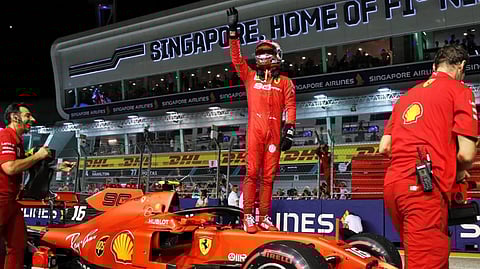 Ferrari's Charles Leclerc
