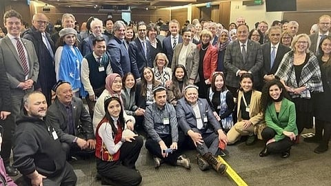 Canadian Parliamentarians rejoicing after passing bill on resettlement of 10, 000 Uyghurs in Canada