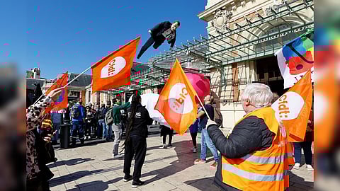 Protests in Nice/France