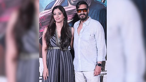 Ajay Devgn and Tabu