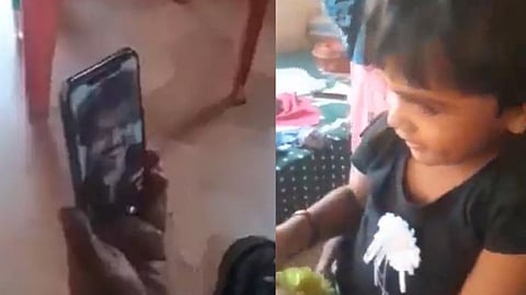 Screengrab from the video