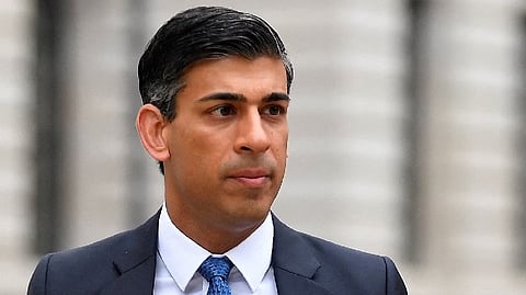 British Prime Minister Rishi Sunak