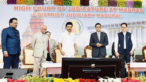 CJI with Stalin and Rijiju