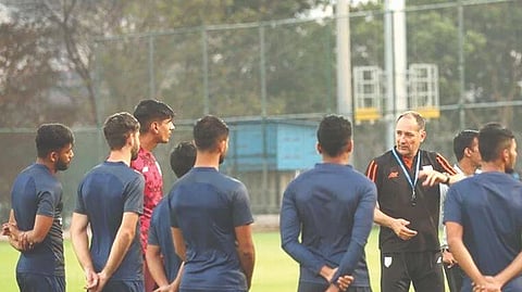 India men?s football team head coach Igor Stimac
