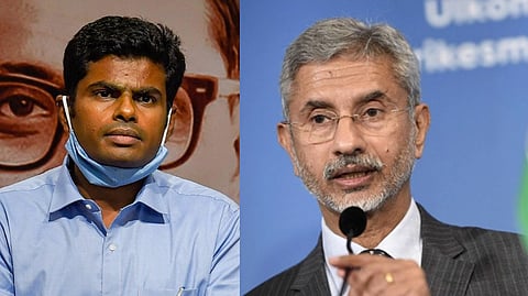 Annamalai; S Jaishankar