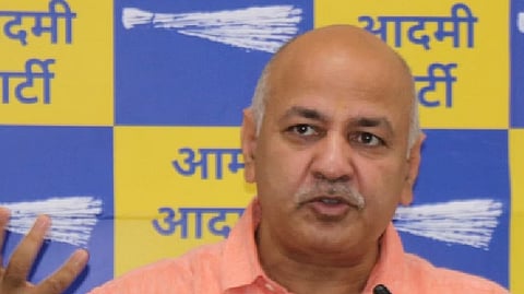Former Delhi Deputy Chief Minister Manish Sisodia