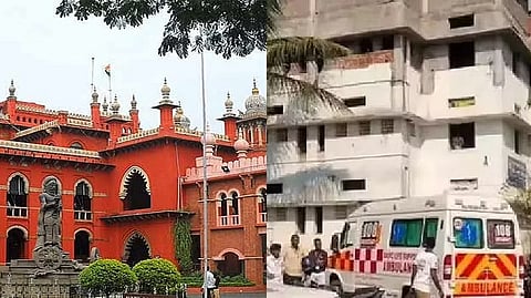 (L) Madras High Court; Anbu Jothi Ashram(R)