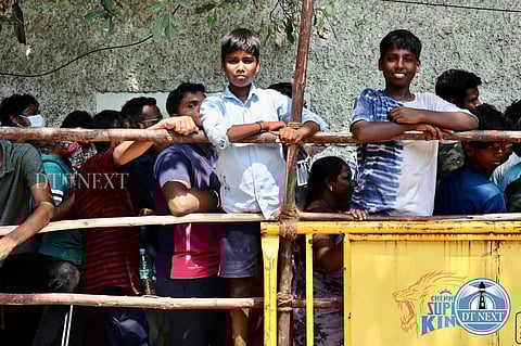 Visuals from MA Chidambaram Stadium