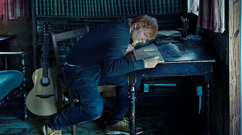 Photo shared by Ed Sheeran from his upcoming album 'Subtract' on social media.