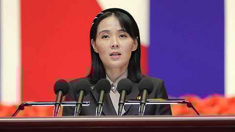 Kim Yo-jong, sister of North Korea's leader Kim Jong-un