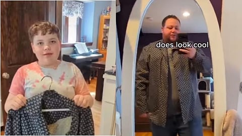 Screengrab from the video