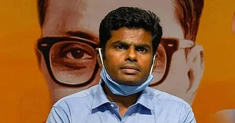 BJP State president K Annamalai