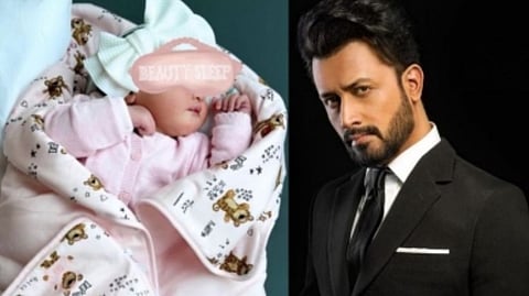 The 'Tajdar-e-Haram' hitmaker took to his Instagram on Thursday to share the news of his baby's arrival with his fans