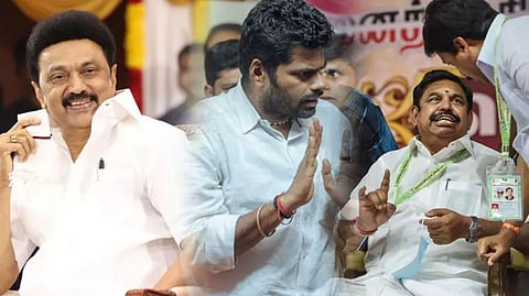 Dravidian parties depend on BJP in TN, says Annamalai