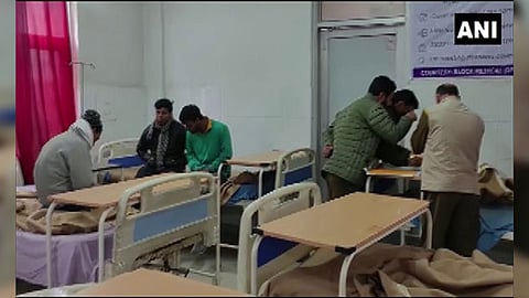 Injured admitted to District Hospital