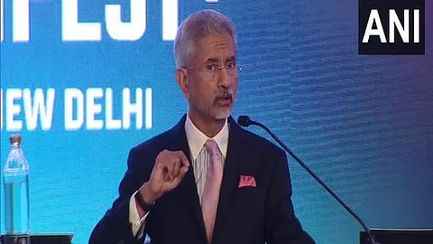 S Jaishankar at Quad Foreign Ministers' Meeting.