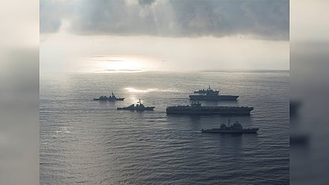 US Navy conducts Military Exercise in South China Sea