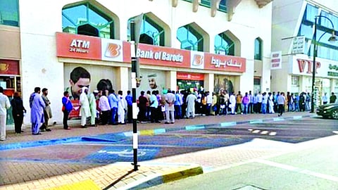 Customer queue in UAE
