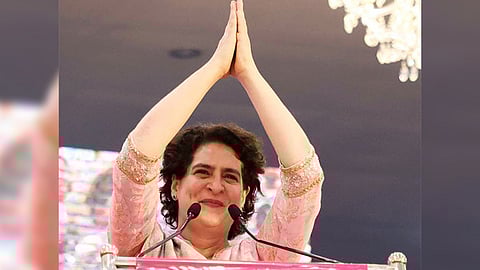 Congress leader Priyanka Gandhi