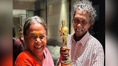 Bomman and Bellie with the Oscars