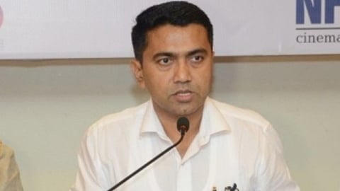 Goa CM Pramod Sawant.
